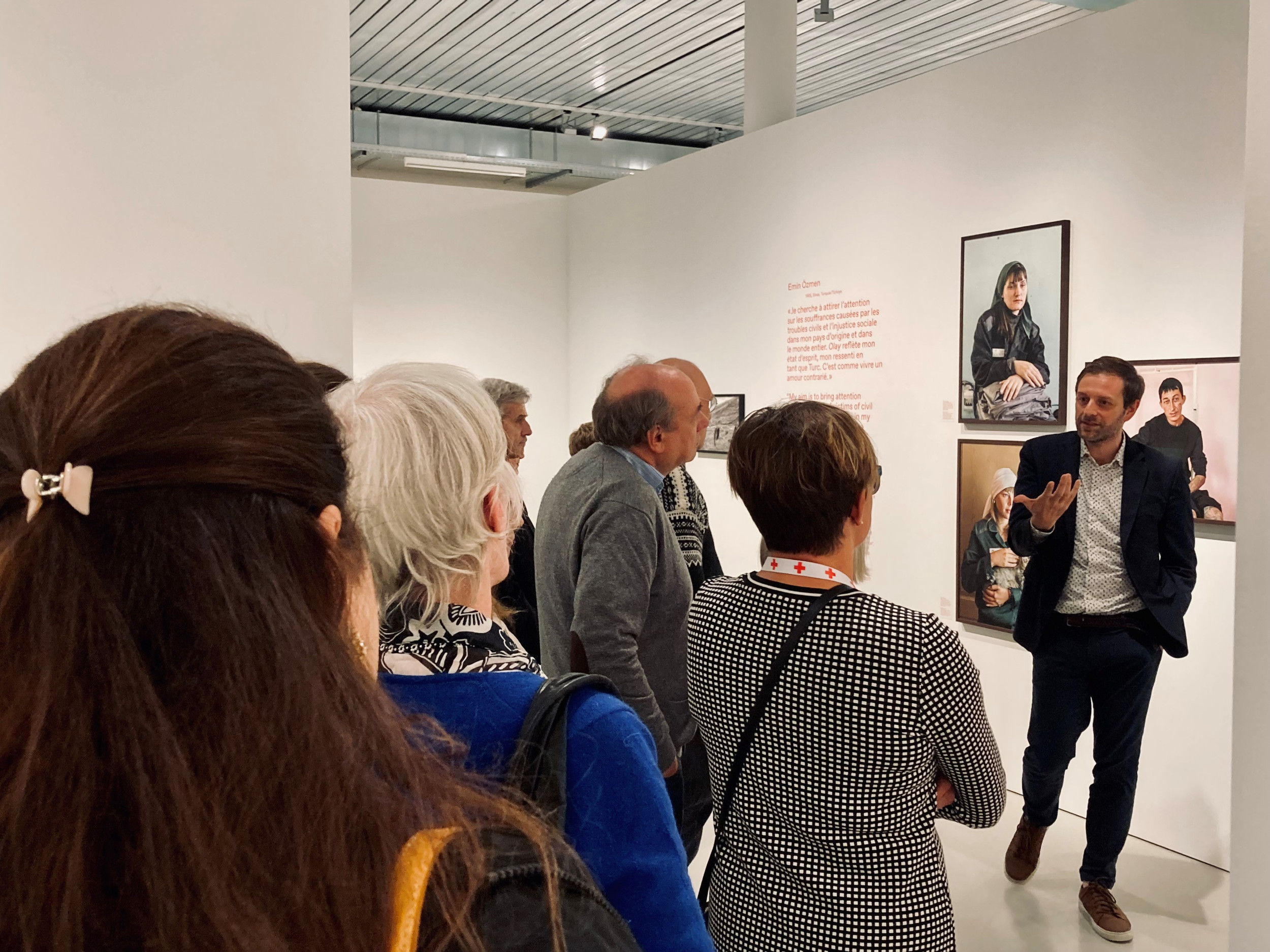 Präsentation der temporären Ausstellung von Pascal Hufschmid